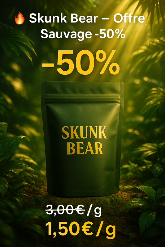 🔥 Skunk Bear – Offre Sauvage -50%